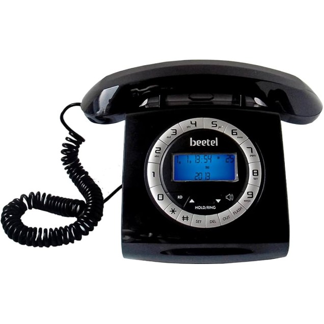 Beetel M73 Corded Landline Phone with Caller ID & 16-Digit LCD Display Beetel M73 Corded Landline Phone with Caller ID & 16-Digit LCD Display