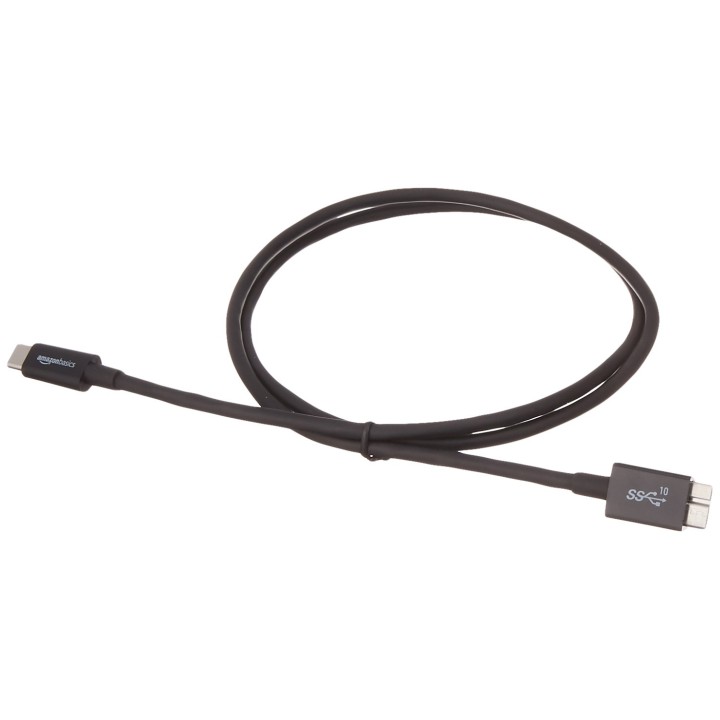 USB Type-C to Micro-B 3.1 Gen2 Cable - 3 Feet (0.9 Meters) - Black USB Type-C to Micro-B 3.1 Gen2 Cable - 3 Feet (0.9 Meters) - Black