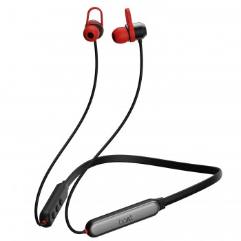 Boat Rockerz 240v2 Made in India in-Ear Bluetooth Earphones with 10 Hours Battery, ASAP Charge, Bluetooth v5.0, IPX5 Water Resistance, Dual Pairing, Type-c Interface and Voice Assistant(Active Black)