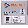 Bajaj LEDz 830028 B22d 7-Watt LED Bulb (Cool Day Light)- 