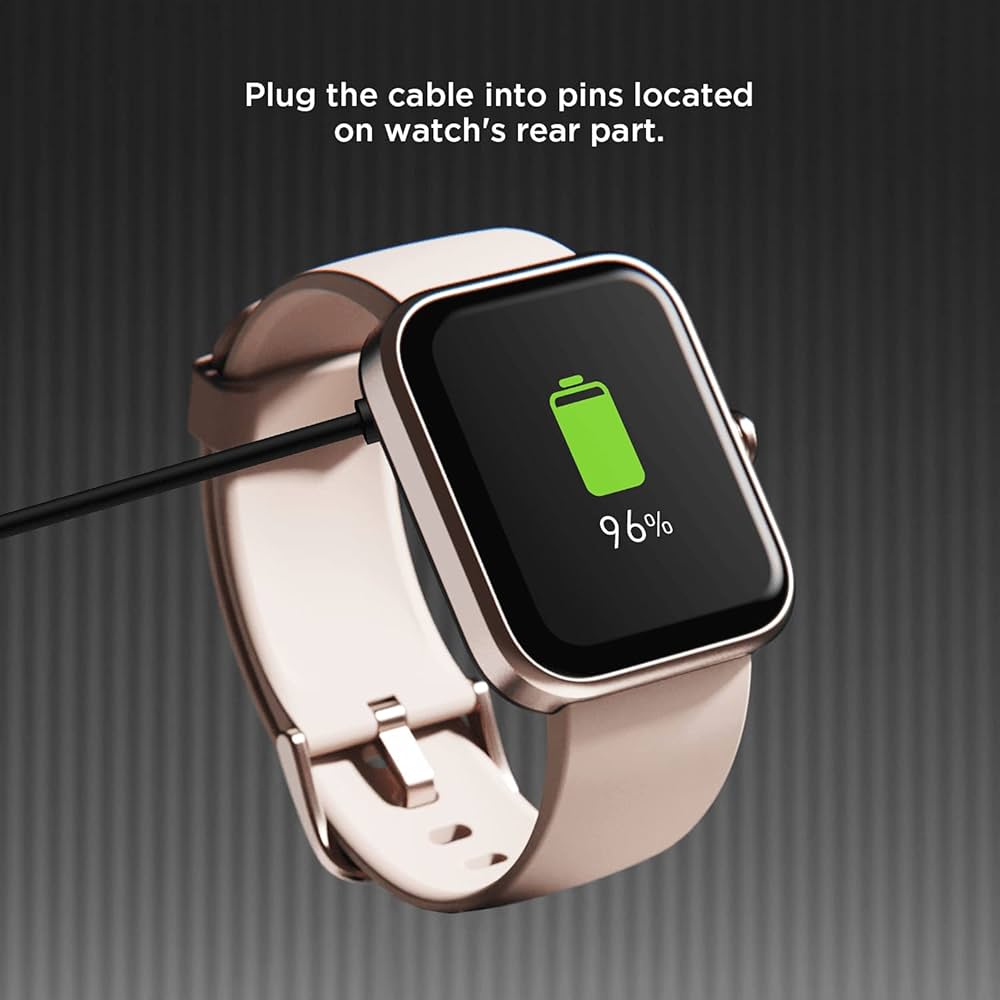 boAt Magnetic Charging Cable 1 A 0.1 m Watch 250 (Compatible with Smart Watch, Black)