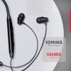 Boat Rockerz 375 Wireless Bluetooth in Ear Neckband Headphone with Mic (Active Black) Boat Rockerz 375 Wireless Bluetooth in Ear Neckband Headphone with Mic (Active Black)