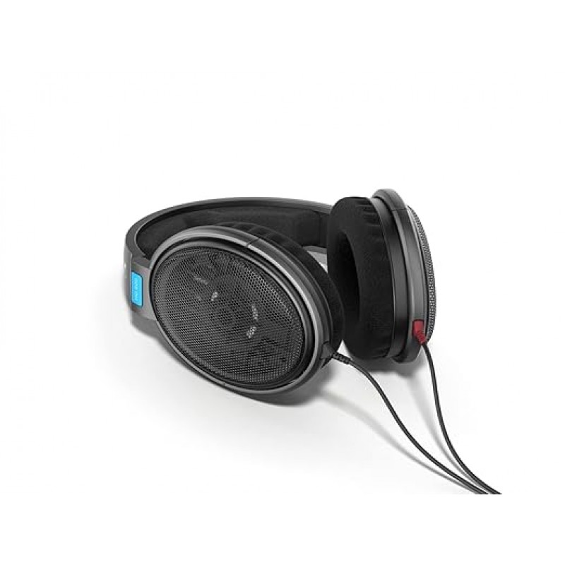 Sennheiser HD 600 Open‑Back Hi-Res Audiophile Headphones,German‑Irish Craftsmanship, Optimised Airflow Control, Wide Frequency Response, Detachable Cable,Rich Bass, Comfort-Fit for Gaming, 2Y Warranty