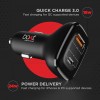 boAt Dual Port Qc-Pd 24W Fast Car Charger with 24W Fast Pd Charging & 18W Qc Charging Compatible with All Smartphones, Tablets & Laptops (Free Type C to Type C Cable), Black boAt Dual Port Qc-Pd 24W Fast Car Charger with 24W Fast Pd Charging & 18W Qc Charging Compatible with All Smartphones, Tablets & Laptops (Free Type C to Type C Cable), Black