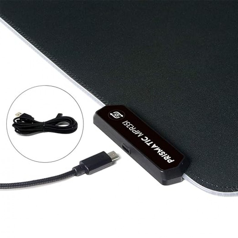 Redgear MPR351 Soft Base Mousepad with 4 LED Spectrum Mode Redgear MPR351 Soft Base Mousepad with 4 LED Spectrum Mode