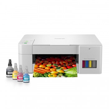 Brother Ink Tank DCP-T426W Multifunction (Print Scan Copy) Color Printer Best for Home, 150 Sheet Paper Tray, WiFi, Print Up to 7.5 K Pages in Black and 5 K in Color Each for (CMY), Free Installation  (Refurbished)