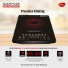 Pigeon By Stovekraft 14429 Acer Plus 1800 Watt Induction Cooktop with Feather Touch Control (Black) Pigeon By Stovekraft 14429 Acer Plus 1800 Watt Induction Cooktop with Feather Touch Control (Black)