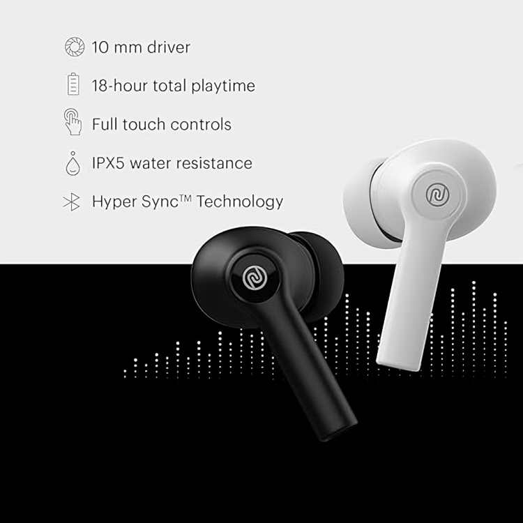 Noise Buds VS103 - in-Ear Truly Wireless Earbuds with 18-Hour Playtime (Pearl White) Noise Buds VS103 - in-Ear Truly Wireless Earbuds with 18-Hour Playtime (Pearl White)