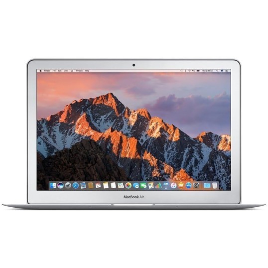 Apple MacBook Air with 1.8GHz Core i5 (4GB RAM, 128 GB SSD, 13in, MQD42LL/A)- Silver Refurbished
