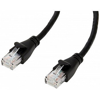 RJ45 Cat-6 Ethernet Patch/LAN Cable, 10 feet - 5 Pack- 