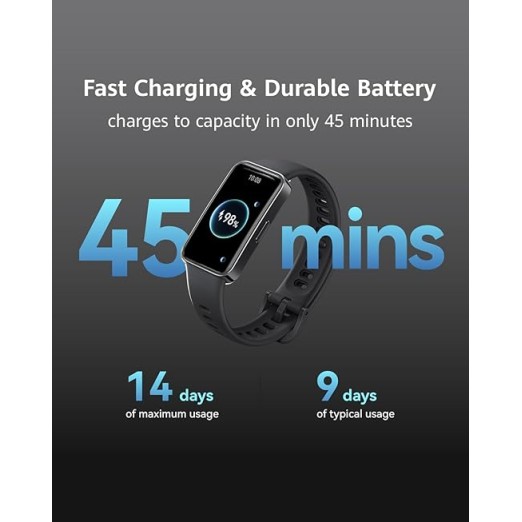Huawei Band 9, Comfortable All-Day Wearing, Sleep Tracking, Fast Charging, Durable Battery, Intelligent Brightness Adjustments, 100 Different Workout Modes, Compatible with iOS&Android (Pink) Huawei Band 9, Comfortable All-Day Wearing, Sleep Tracking, Fast Charging, Durable Battery, Intelligent Brightness Adjustments, 100 Different Workout Modes, Compatible with iOS&Android (Pink)