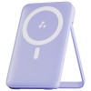 Ambrane 10000mAh Magnetic Wireless Power Bank for iPhone , 22.5W Wired + 15W Wireless Charging, Mobile Stand (Aerosync PB 10, Purple) Ambrane 10000mAh Magnetic Wireless Power Bank for iPhone , 22.5W Wired + 15W Wireless Charging, Mobile Stand (Aerosync PB 10, Purple)