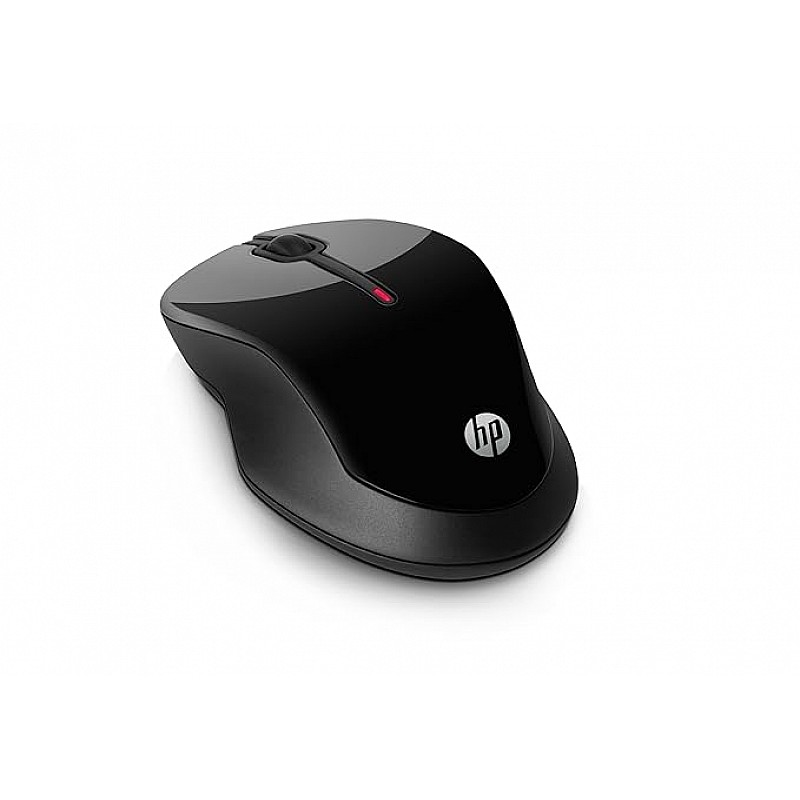 HP X3500 Wireless Optical Mouse 1000DPI 2.4GHz Connectivity with 3 Buttons Clickable Scroll Wheel and Plug N Play Feature (H4K65AA)