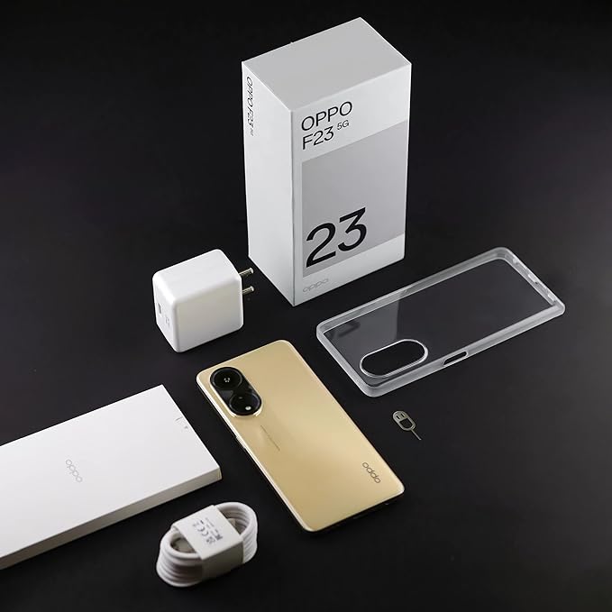 OPPO F23 5G (Bold Gold, 8GB RAM, 256GB Storage) OPPO F23 5G (Bold Gold, 8GB RAM, 256GB Storage)