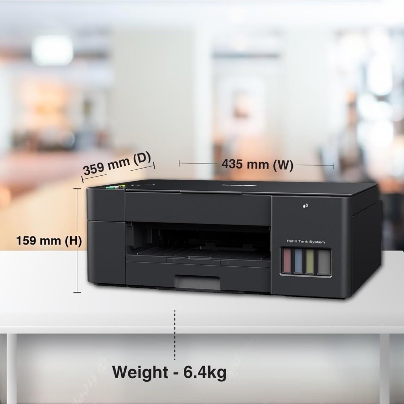 Brother Dcp-T420W All-in One Ink Tank Refill System Solid Ink Printers with Built-in-Wireless Technology, Black (Refurbished) Brother Dcp-T420W All-in One Ink Tank Refill System Solid Ink Printers with Built-in-Wireless Technology, Black (Refurbished)