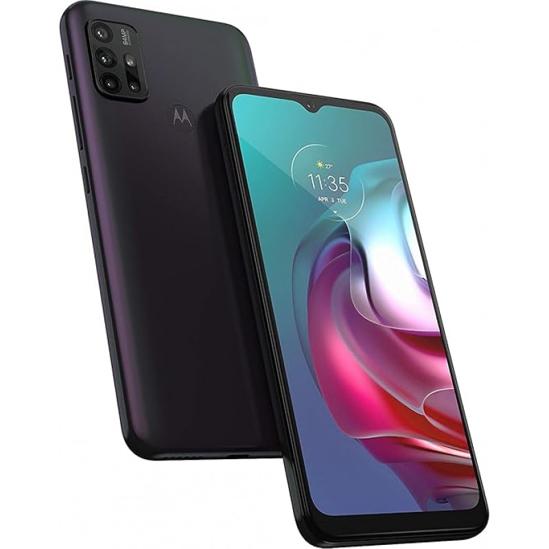 MOTOROLA G30 (Dark Pearl, 4GB RAM, 64GB Storage) Refurbished 