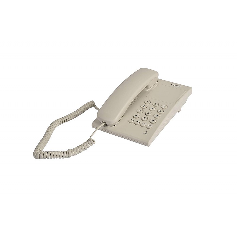 Beetel B17N Basic Corded Landline Phone, Grey