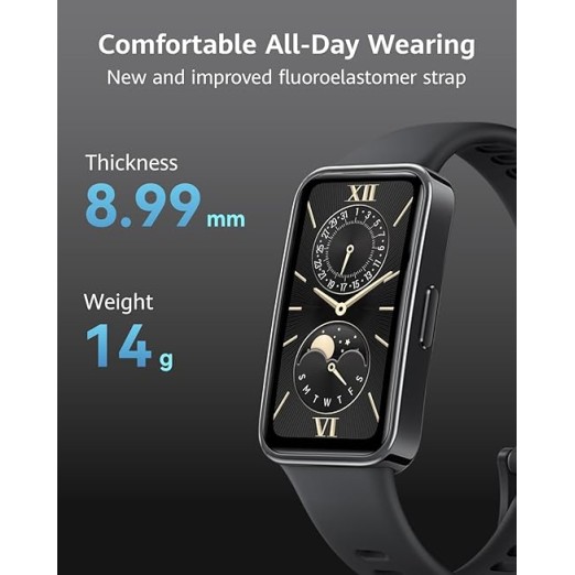 Huawei Band 9, Comfortable All-Day Wearing, Sleep Tracking, Fast Charging, Durable Battery, Intelligent Brightness Adjustments, 100 Different Workout Modes, Compatible with iOS&Android (Pink) Huawei Band 9, Comfortable All-Day Wearing, Sleep Tracking, Fast Charging, Durable Battery, Intelligent Brightness Adjustments, 100 Different Workout Modes, Compatible with iOS&Android (Pink)
