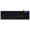 HP K300 Backlit Membrane Wired Gaming Keyboard with Mixed Color Lighting, 4 LED Indicators