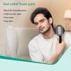 AGARO Alpha Rechargeable Handheld Body Massager With Interchangeable 8 Massage Heads 33625 Massager (Black) AGARO Alpha Rechargeable Handheld Body Massager With Interchangeable 8 Massage Heads 33625 Massager (Black)