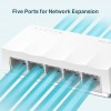 TP-Link LS1005 5-Port 10/100Mbps Desktop Switch|Green Ethernet Technology Network Hub|IEEE 802.3X |Plug and Play|Fanless Design TP-Link LS1005 5-Port 10/100Mbps Desktop Switch|Green Ethernet Technology Network Hub|IEEE 802.3X |Plug and Play|Fanless Design