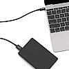 USB Type-C to Micro-B 3.1 Gen2 Cable - 3 Feet (0.9 Meters) - Black