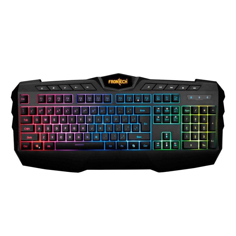 Frontech FT KB-0008 Wired USB Gaming Keyboard (Black) Frontech FT KB-0008 Wired USB Gaming Keyboard (Black)