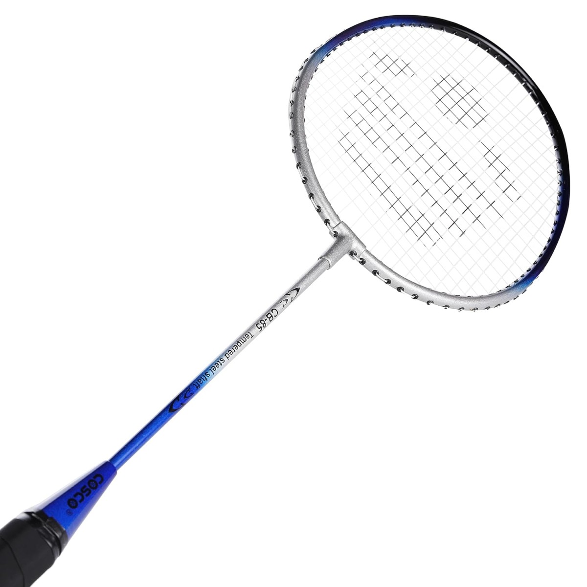 COSCO CB-85 Tempered Steel Shaft Orange Strung Badminton Racquet Pack Of 1