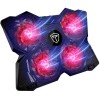 Tukzer Laptop Cooling Pad, Portable Slim Quiet-USB Powered Gaming Cooler Stand Chill Mat| 4-Red-LED Fans| Dual-USB-Port Tukzer Laptop Cooling Pad, Portable Slim Quiet-USB Powered Gaming Cooler Stand Chill Mat| 4-Red-LED Fans| Dual-USB-Port