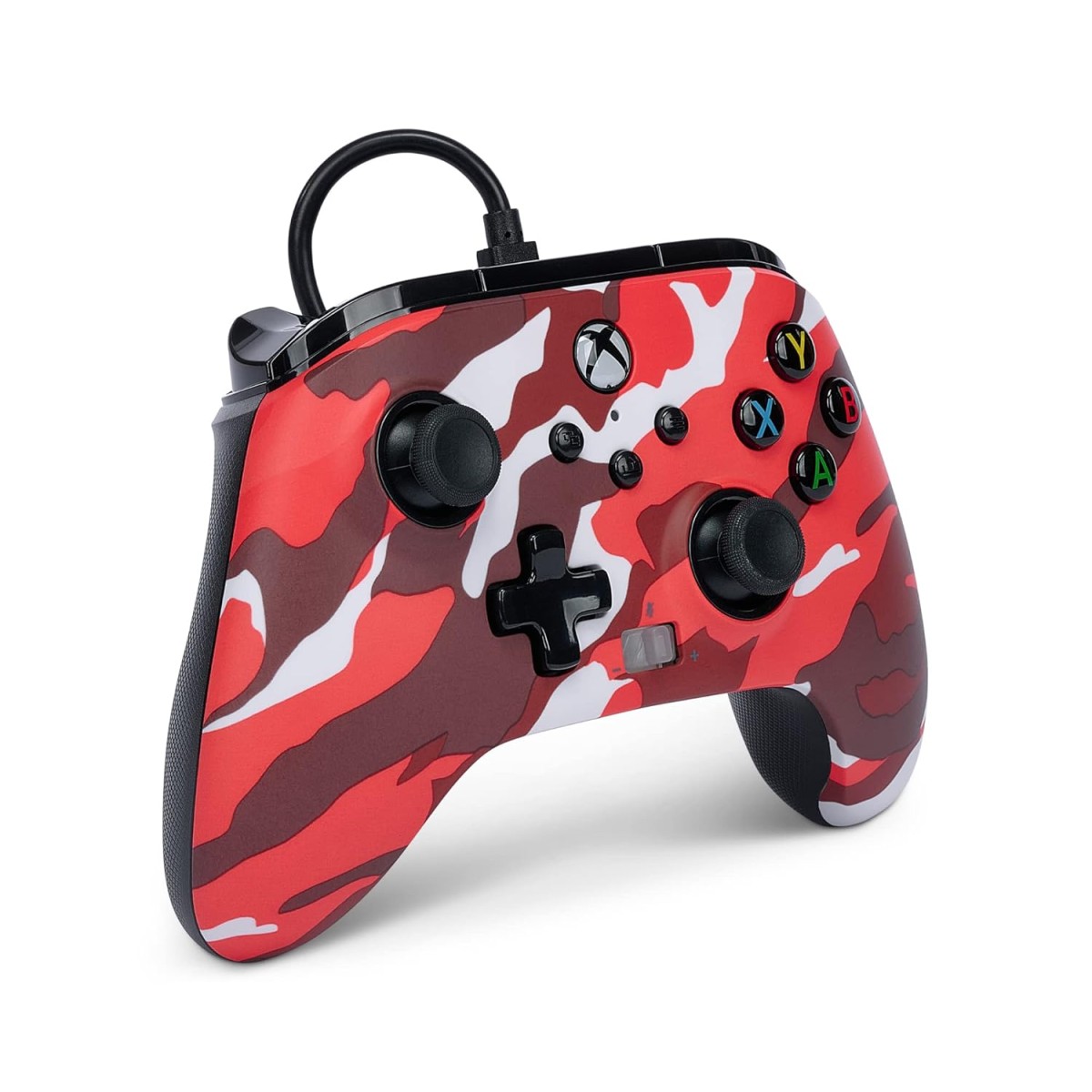 PowerA Enhanced Wired Controller for Xbox Series Metallic Red Camo
