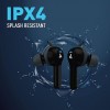 SYSKA Sonic Buds IEB900 Earbuds with 50Hr Play Time, auto ENc Tech, Low Latency Jade Black, True Wireless SYSKA Sonic Buds IEB900 Earbuds with 50Hr Play Time, auto ENc Tech, Low Latency Jade Black, True Wireless