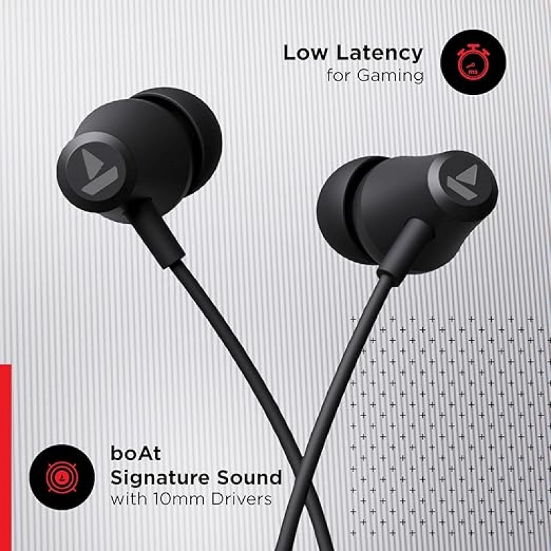 Boat Rockerz 375 Wireless Bluetooth in Ear Neckband Headphone with Mic (Active Black) Boat Rockerz 375 Wireless Bluetooth in Ear Neckband Headphone with Mic (Active Black)