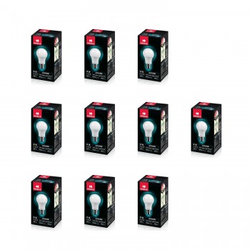 Havells 9w LED Bulb for Home & Office |B22 LED Bulb Base |Cool Day White Light (6500K) |4Kv Surge Protection |High Voltage Protection |Eco Friendly Energy Efficient | Pack of 10