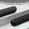 boAt Aavante Bar 600, 25W Signature Sound, 2.0 CH with Dual Passive Radiators, 7 HRS Battery, Multi Connectivity, Bluetooth Sound Bar, Soundbar Speaker (Jade Black) boAt Aavante Bar 600, 25W Signature Sound, 2.0 CH with Dual Passive Radiators, 7 HRS Battery, Multi Connectivity, Bluetooth Sound Bar, Soundbar Speaker (Jade Black)