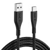 boAt Type C A325 Tangle-free, Sturdy Type C Cable with 3A Rapid Charging & 480 Mbps Data Transmission Speed, Compatible with Smartphones & Tablets(Black) boAt Type C A325 Tangle-free, Sturdy Type C Cable with 3A Rapid Charging & 480 Mbps Data Transmission Speed, Compatible with Smartphones & Tablets(Black)
