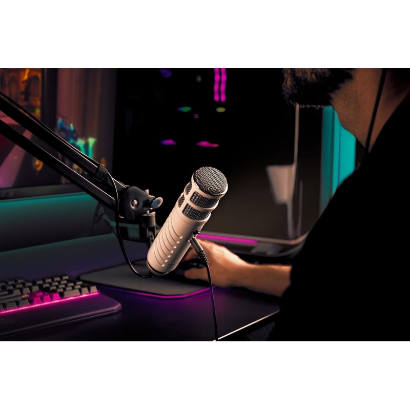 RODE Podcaster USB Wired Microphone with Broadcast Quality Audio (White & Gold) RODE Podcaster USB Wired Microphone with Broadcast Quality Audio (White & Gold)