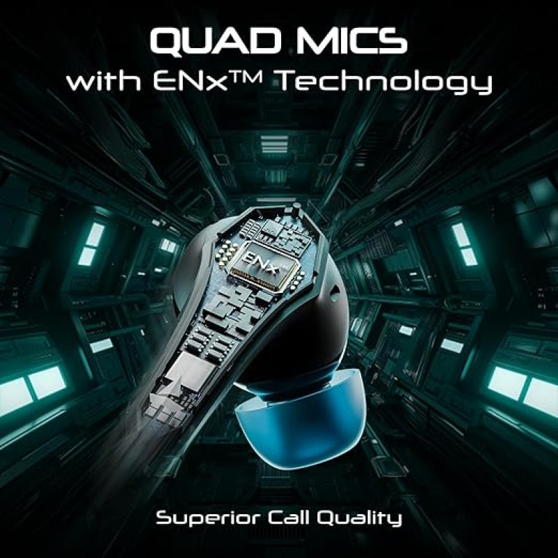 Boat Immortal 111, 40HRS Battery, 40ms Super Low Latency, RGB LEDs, 4Mics ENx Tech, Fast Charge, IPX4, v5.3 Bluetooth Earbuds, TWS Ear Buds Wireless Earphones with mic, Gaming Earbuds (Black Sabre) Boat Immortal 111, 40HRS Battery, 40ms Super Low Latency, RGB LEDs, 4Mics ENx Tech, Fast Charge, IPX4, v5.3 Bluetooth Earbuds, TWS Ear Buds Wireless Earphones with mic, Gaming Earbuds (Black Sabre)