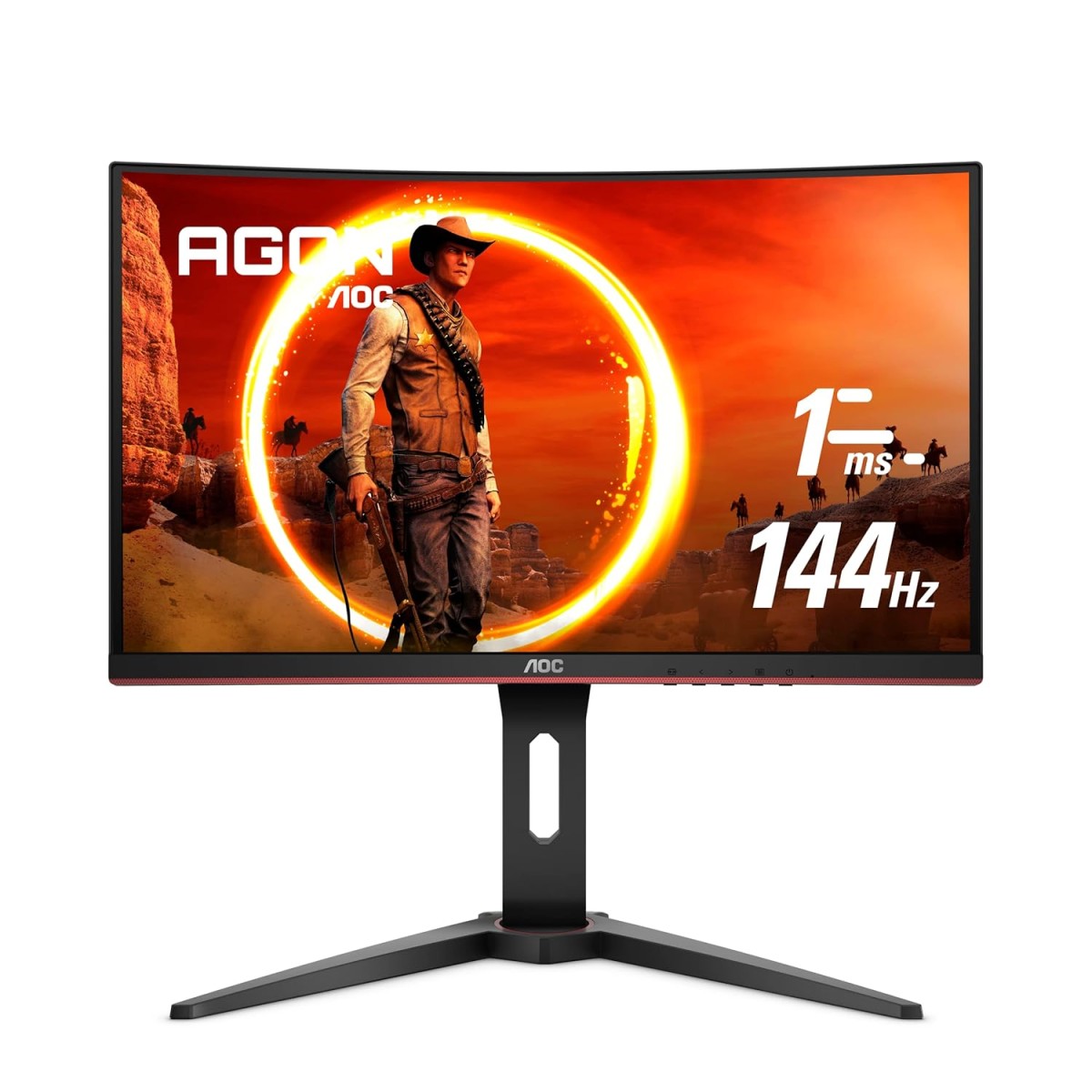 AOC 59.94 cm (23.6 inch) Curved Full HD IPS Panel Gaming Monitor (C24G1)