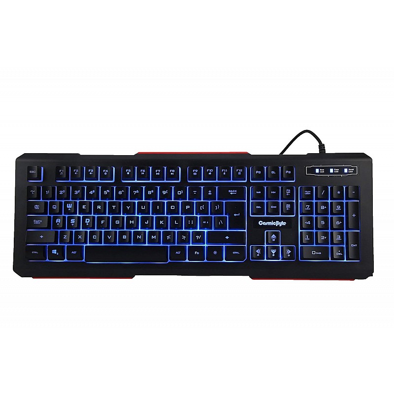 Cosmic Byte CB-GK-09 Corona Wired Gaming Keyboard with Blue LED