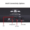 Zebronics Portable Bluetooth Speaker with USB, Micro SD Card, AUX, FM, Call Function and Remote Control  