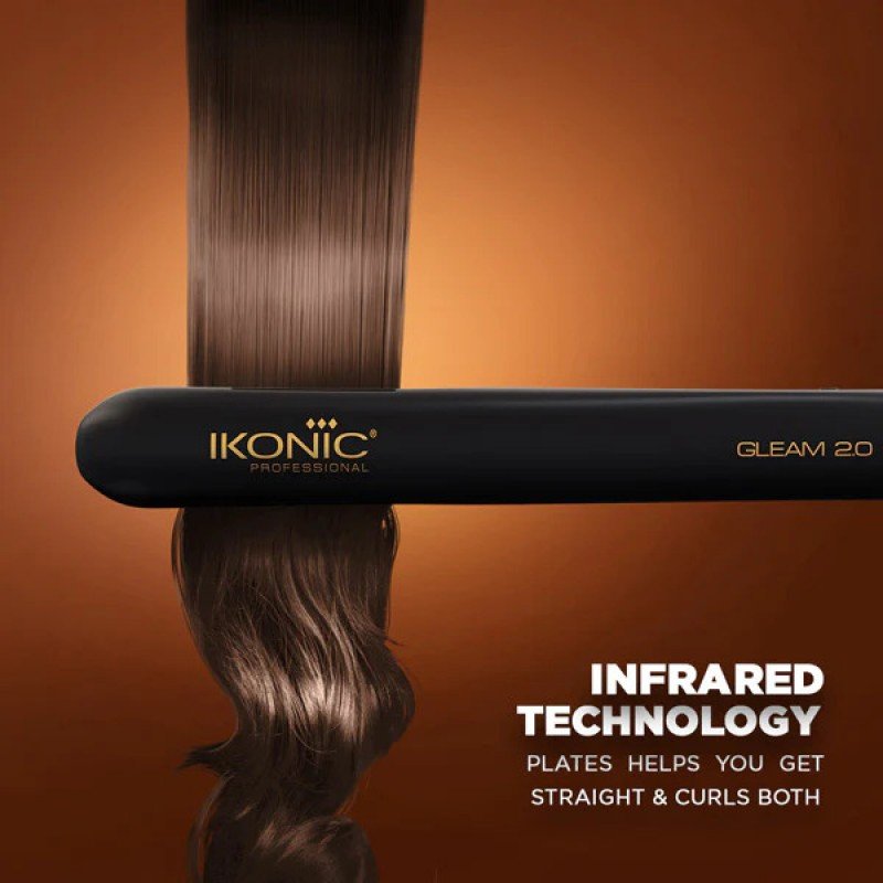 IKONIC GLEAM 2.0 GLEAM 2.0 HAIR STRAIGHTENER Hair Straightener IKONIC GLEAM 2.0 GLEAM 2.0 HAIR STRAIGHTENER Hair Straightener