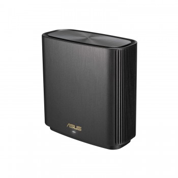 ASUS ZenWiFi AX (XT8) Router Black - AX6600 Whole-Home Tri-Band Mesh WiFi 6 System, Coverage up to 2,750 Sq. ft. or 4+ Rooms, 6.6Gbps WiFi, 3 SSIDs, Life-time Free Network Security & Parental Control (ZenWiFi AX (XT8) BLACK)