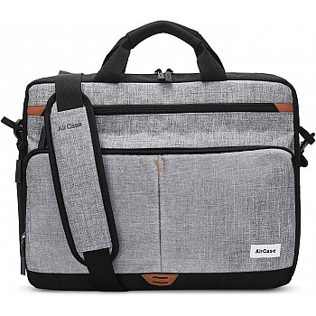 AirCase C30 Laptop Bag Messenger Bag Case for 13-Inch 14 Inch 15.6 Inch Laptop MacBook