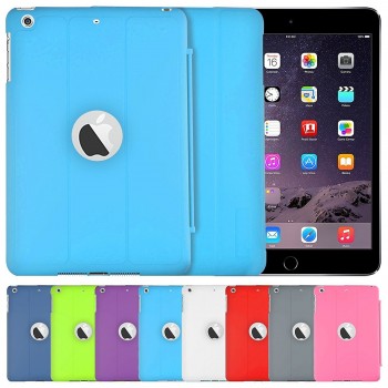 AirCase Polyurethane Smart Case with Foldable Stand for iPad Mini 3
