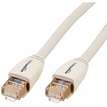 HL-007289 RJ45 Cat7 Network Ethernet Patch/LAN Cable - 15 Feet (White) 