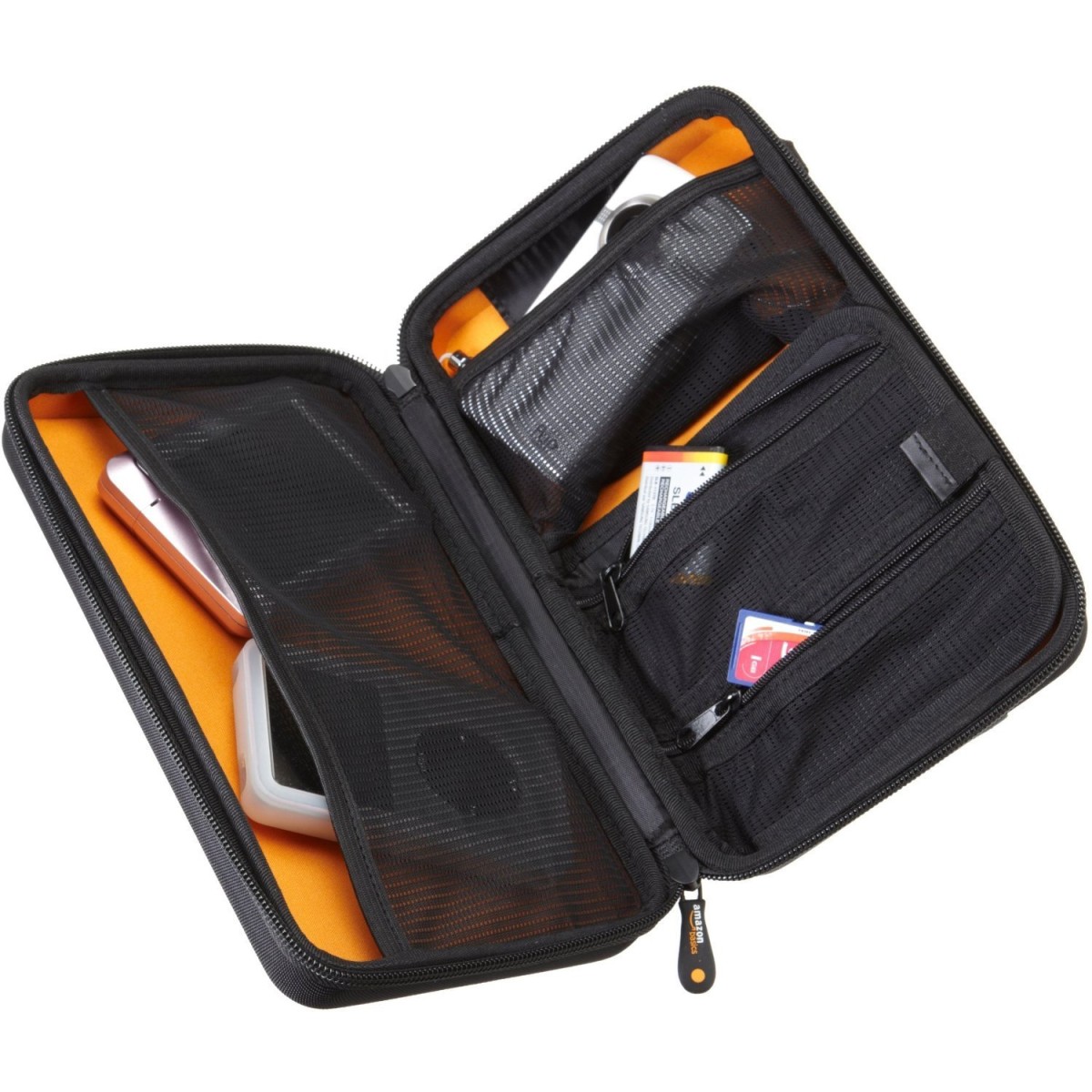 Universal Travel Case for Small Electronics and Accessories (Black)