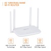 AmazonBasics AC1200 Dual-Band Wireless SOHO Router, Wi-Fi Speed Up to 867 Mbps/5 GHz and 300 Mbps/2.4 GHz, MediaTek Chipset, Guest Network Function, with 0.75M Ethernet Cable (White) AmazonBasics AC1200 Dual-Band Wireless SOHO Router, Wi-Fi Speed Up to 867 Mbps/5 GHz and 300 Mbps/2.4 GHz, MediaTek Chipset, Guest Network Function, with 0.75M Ethernet Cable (White)