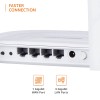 AmazonBasics AC1200 Dual-Band Wireless SOHO Router, Wi-Fi Speed Up to 867 Mbps/5 GHz and 300 Mbps/2.4 GHz, MediaTek Chipset, Guest Network Function, with 0.75M Ethernet Cable (White) AmazonBasics AC1200 Dual-Band Wireless SOHO Router, Wi-Fi Speed Up to 867 Mbps/5 GHz and 300 Mbps/2.4 GHz, MediaTek Chipset, Guest Network Function, with 0.75M Ethernet Cable (White)