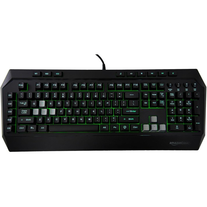 AmazonBasics Mechanical Feel Gaming Keyboard AmazonBasics Mechanical Feel Gaming Keyboard