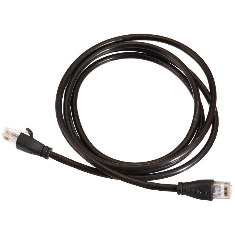 AmazonBasics RJ45 Cat-6 Ethernet Patch/LAN Cable -5Feet (1.5Meters) AmazonBasics RJ45 Cat-6 Ethernet Patch/LAN Cable -5Feet (1.5Meters)